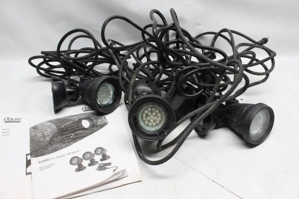 Oase LunAqua Classic LED Pond Light Set 3