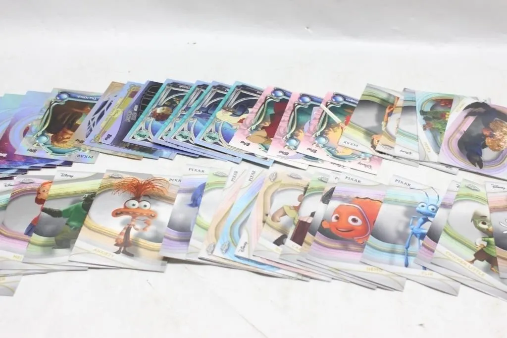 Disney Pixar Trading Cards Lot