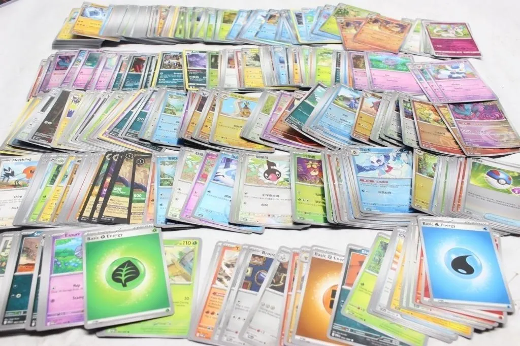 Pokémon TCG bulk card lot, mixed sets