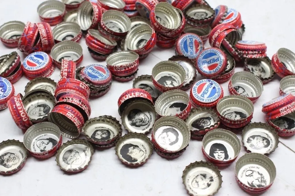 Pepsi NHL Hockey Caps Collection (Lot of Bottle