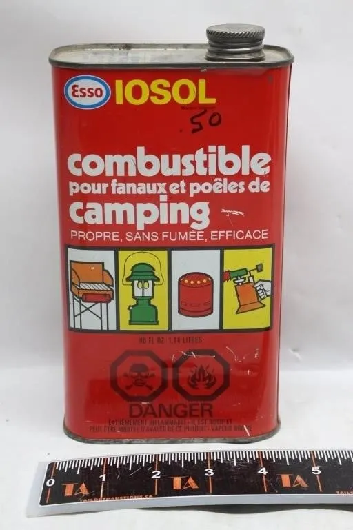 Esso Iosol Camp Fuel Cans (2)