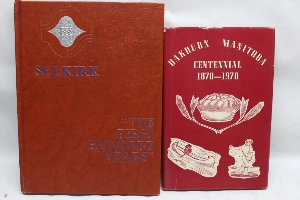 Selkirk & Oakburn Manitoba Local History Books