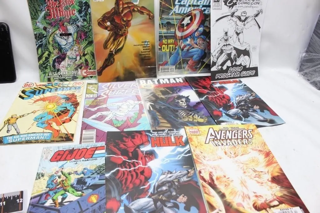 Comic Book Lot: Marvel, DC, Batman, Avengers &