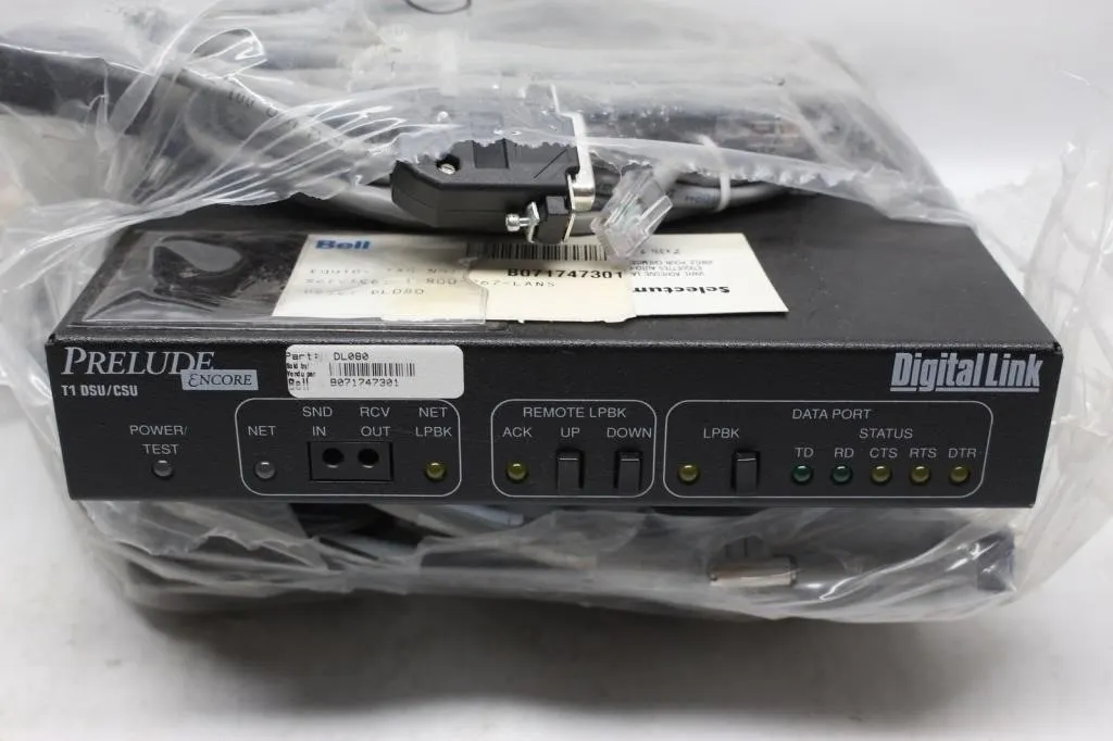 Digital Link Prelude Encore T1 DSU/CSU DL080