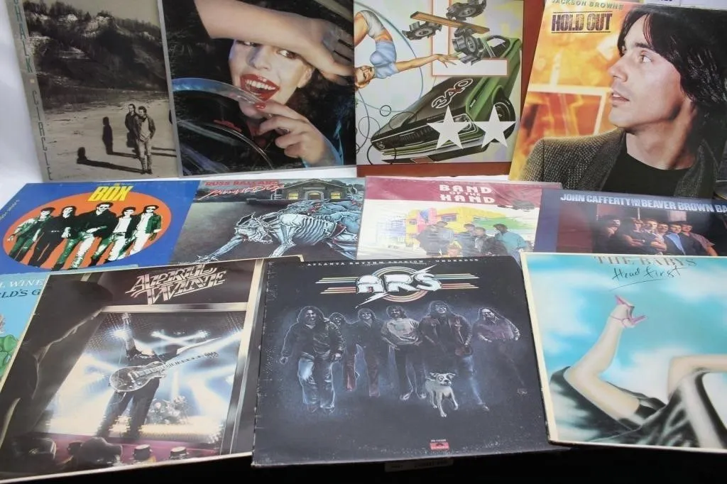 Classic Rock Vinyl LP Lot, 13 Albums