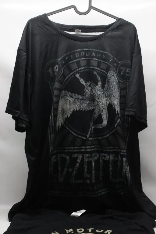 Led Zeppelin & Indian Motorcycle Graphic T-Shirts