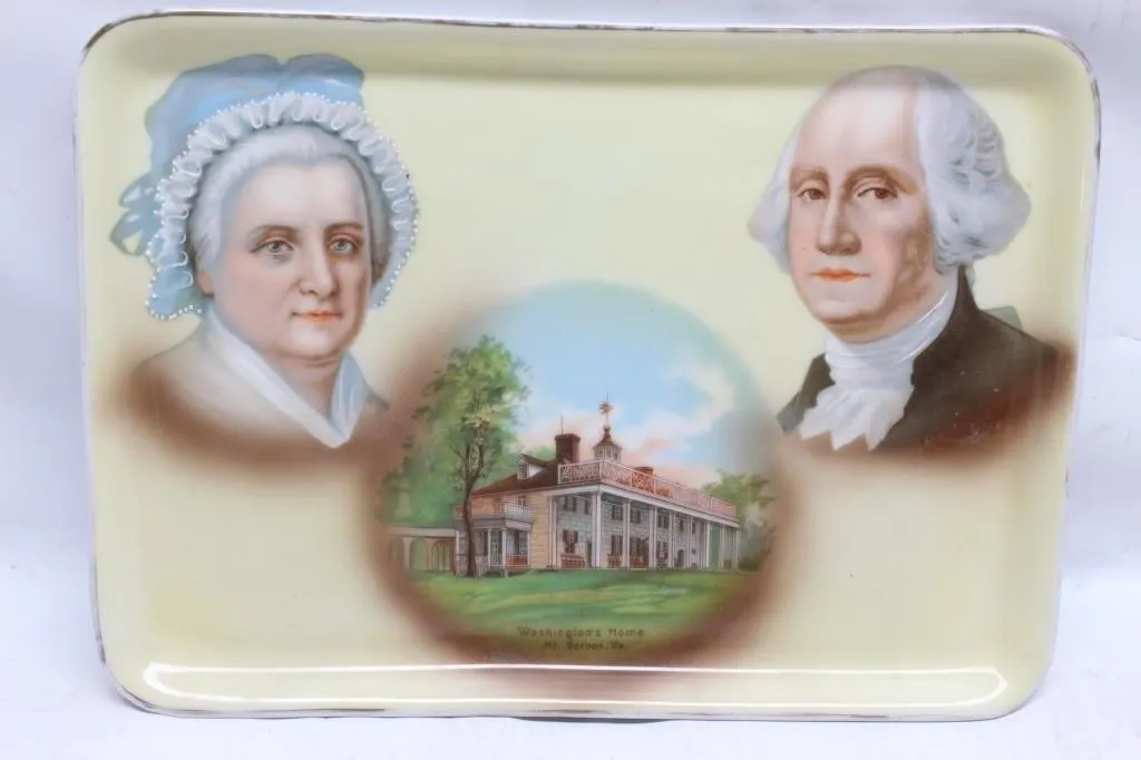 Washington's Home Mt. Vernon Souvenir Tray