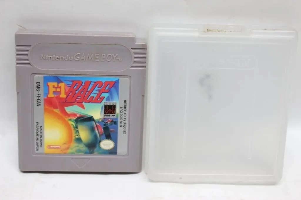 Game Boy F-1 Race Cartridge & Washington Tray