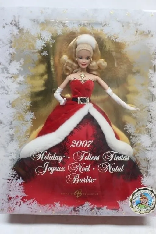 2007 Holiday Barbie Doll (Matty's Choice) NRFB