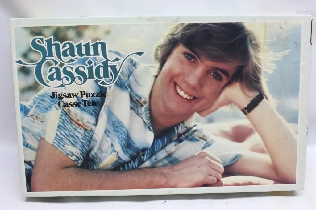 Shaun Cassidy 200-Piece Jigsaw Puzzle, 1978