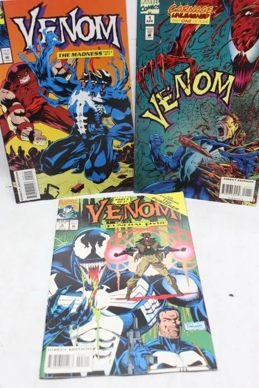 Marvel Venom Comics Lot (3 Issues)