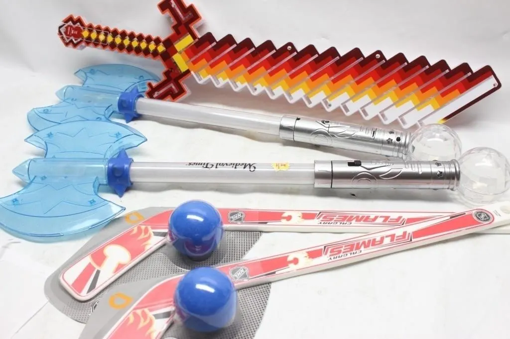 Toy Weapons & Pokemon Party Supplies Lot