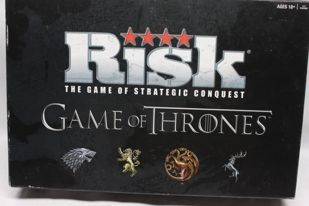 Risk: Game of Thrones Board Game Complete Set