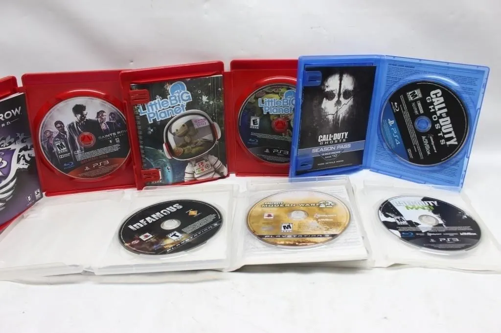 PS3/PS4 Games & Risk Game of Thrones Pieces Lot