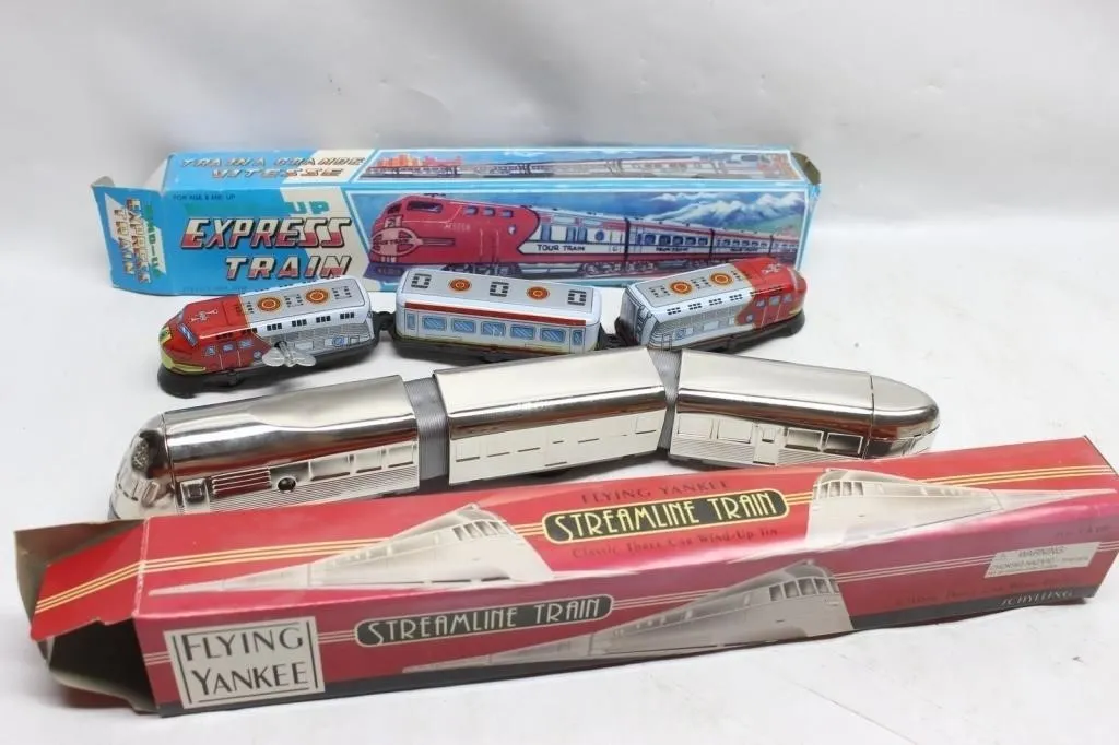 Flying Yankee Streamline & Express Train Toys
