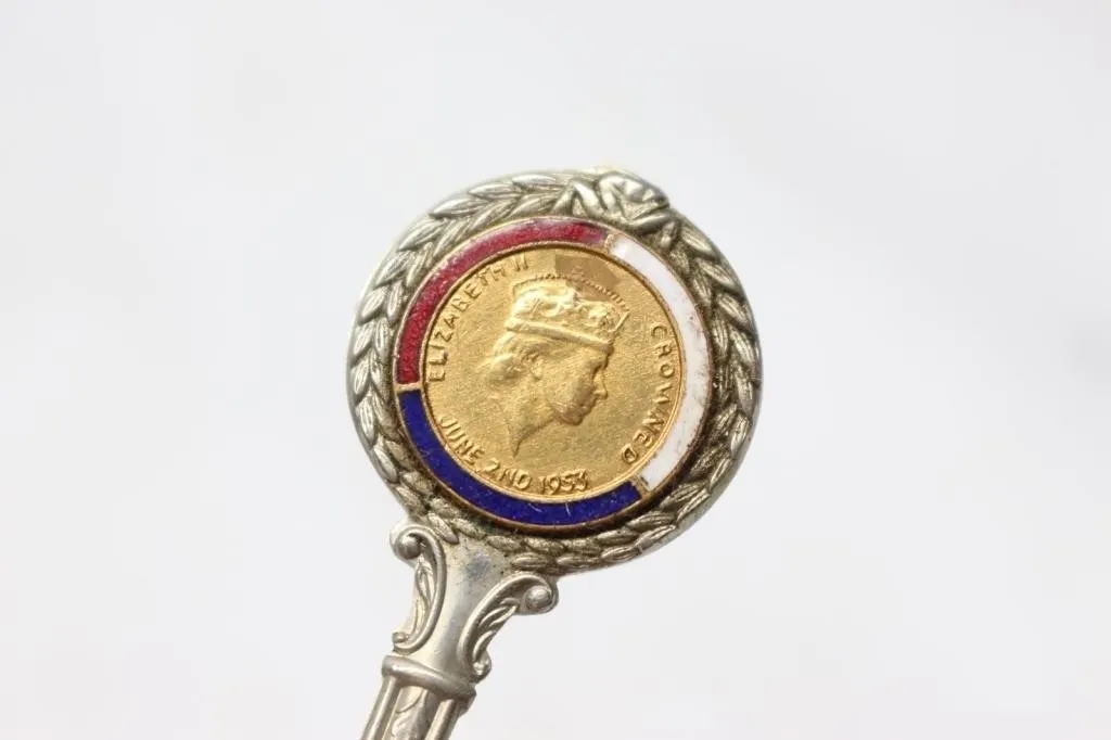 1953 Elizabeth II Coronation Souvenir Spoon