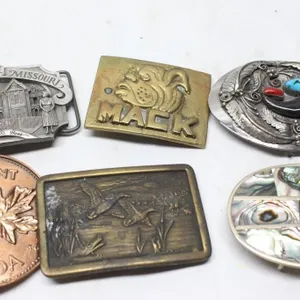 Vintage Belt Buckle Collection - Mack, Southwest &