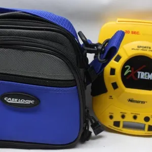 Memorex Sports CD Player, Case Logic & Minolta
