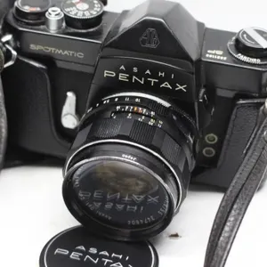 Asahi Pentax Spotmatic SP Camera w/ 55mm Lens &