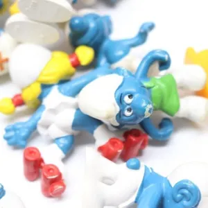 Vintage Smurfs PVC Figures Lot