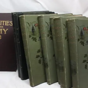 1890s Navy & Army Illustrated Bound Volumes +