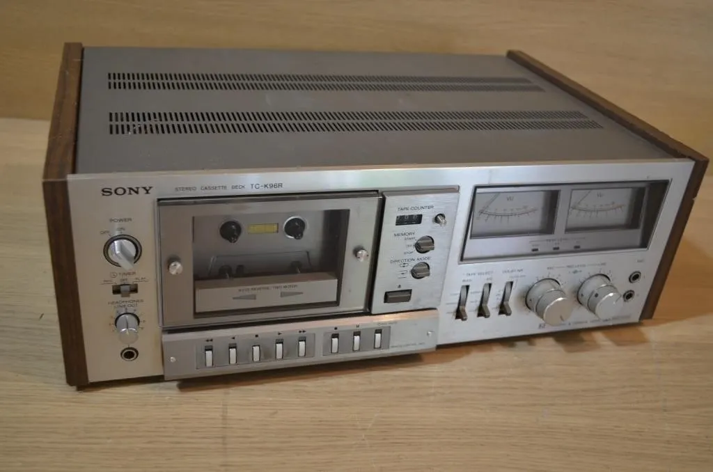 Sony TC-K96R Auto-Reverse Tape Recorder Player