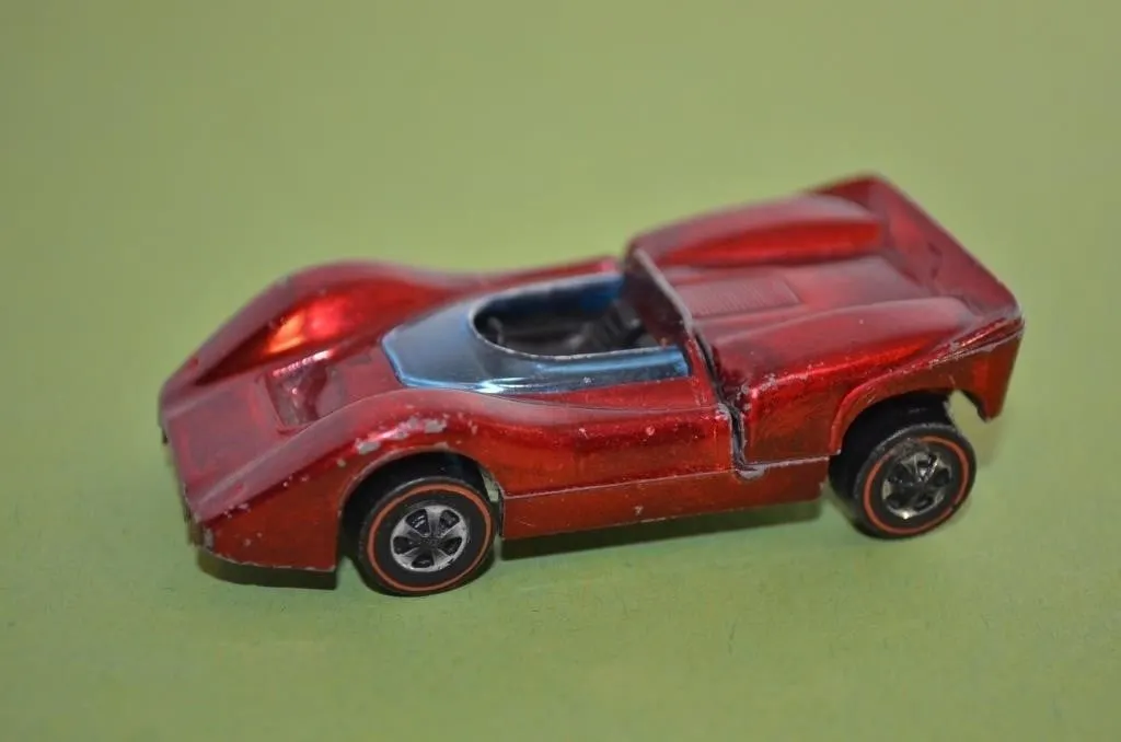 Hot Wheels Redline 1969 McLaren M6A HK Red Grand