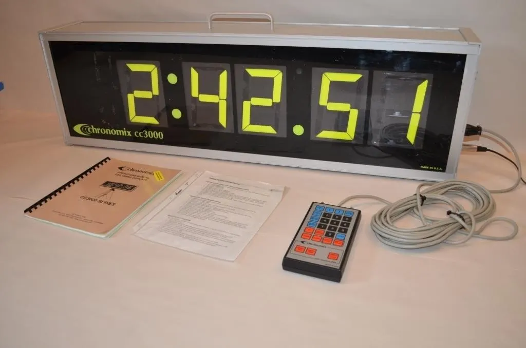 Chronomix cc3000 Race Timer for sporting events or