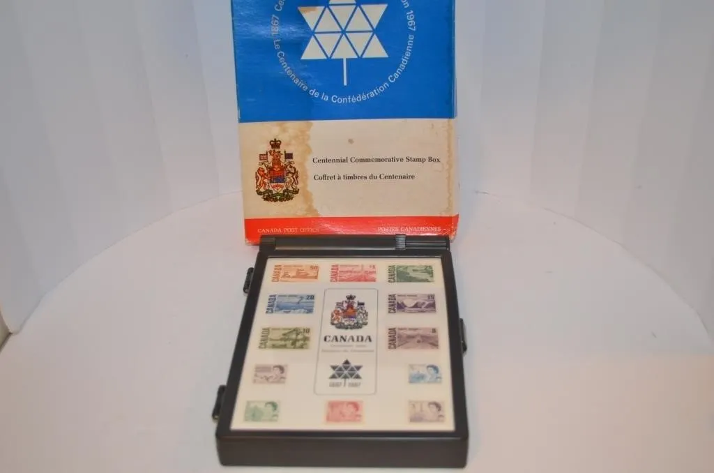 Vintage 1967 Canada Post Centennial Commemorative