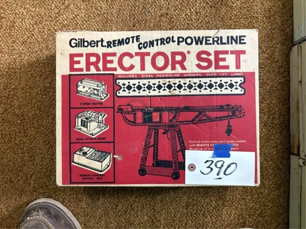 (2) Gilbert Erector Sets