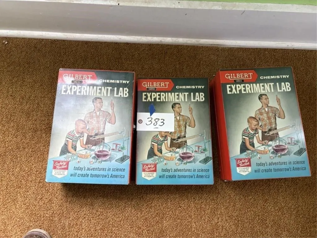 (3) Gilbert Experiment Labs