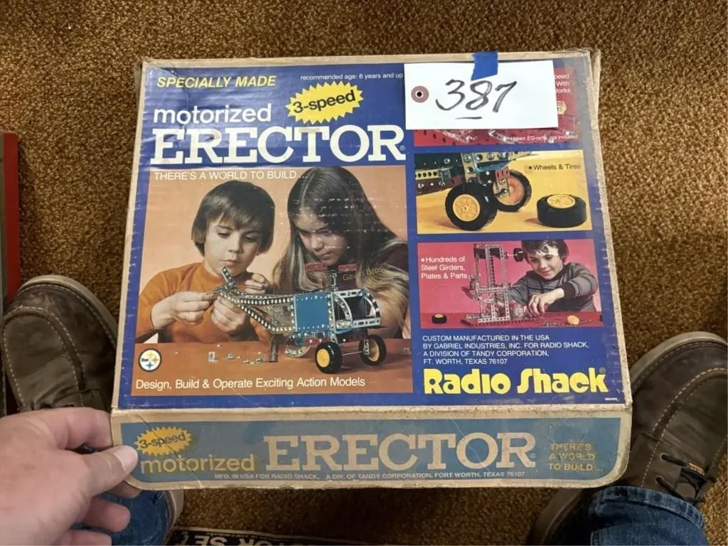 Radio Shack Erector & other