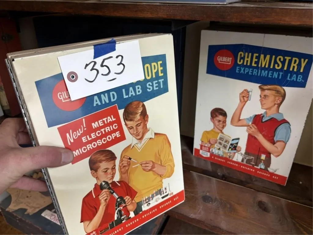 (2) Gilbert Microscope Lab sets