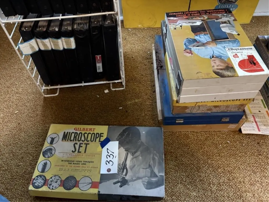 Gilbert Microscope Sets etc
