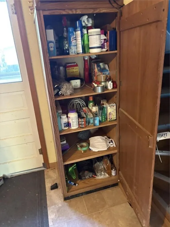 Contents of Cabinet. Misc items