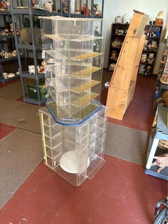 Plastic Display Shelves