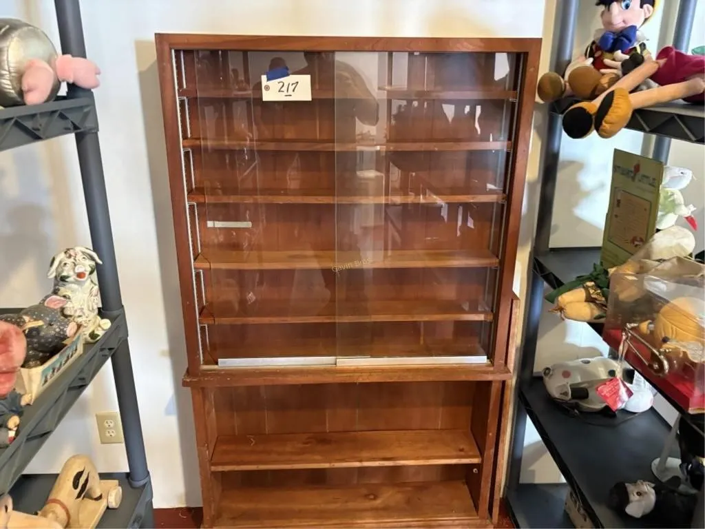 Wood Display Case
