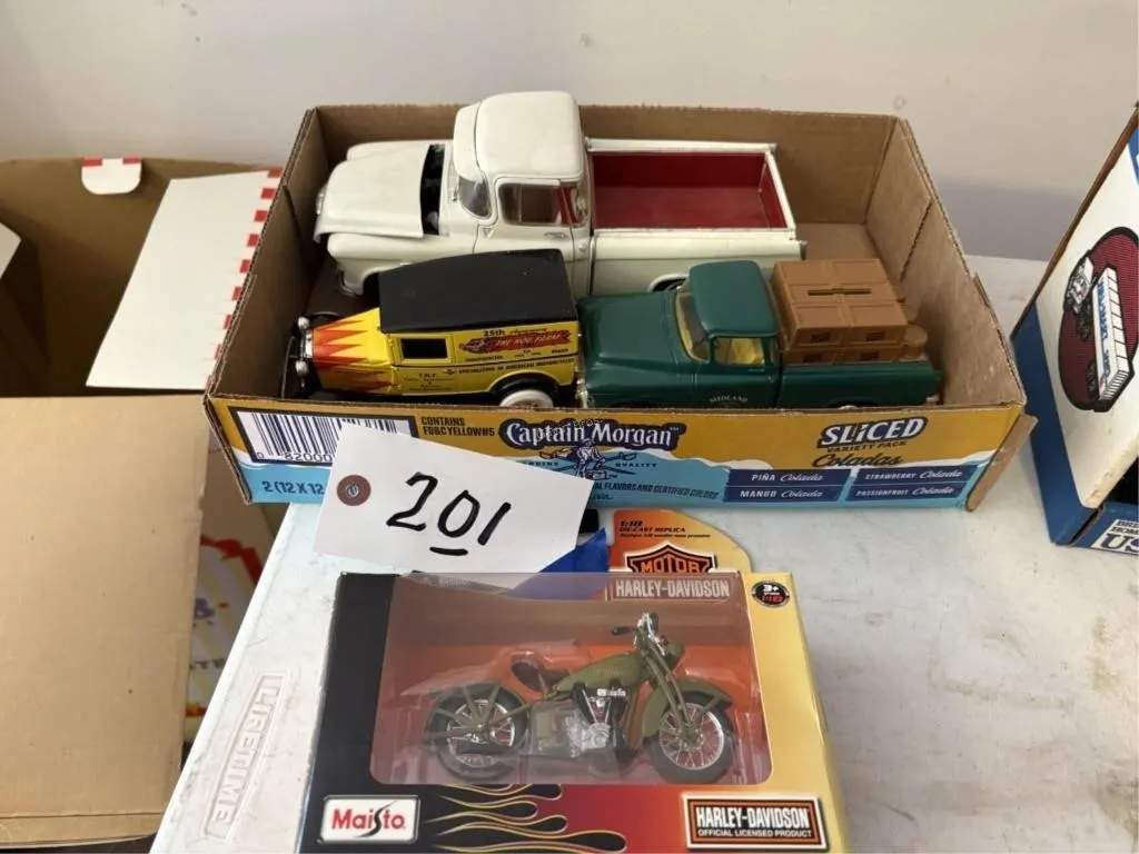 Die-Cast Cars & Motorcycle