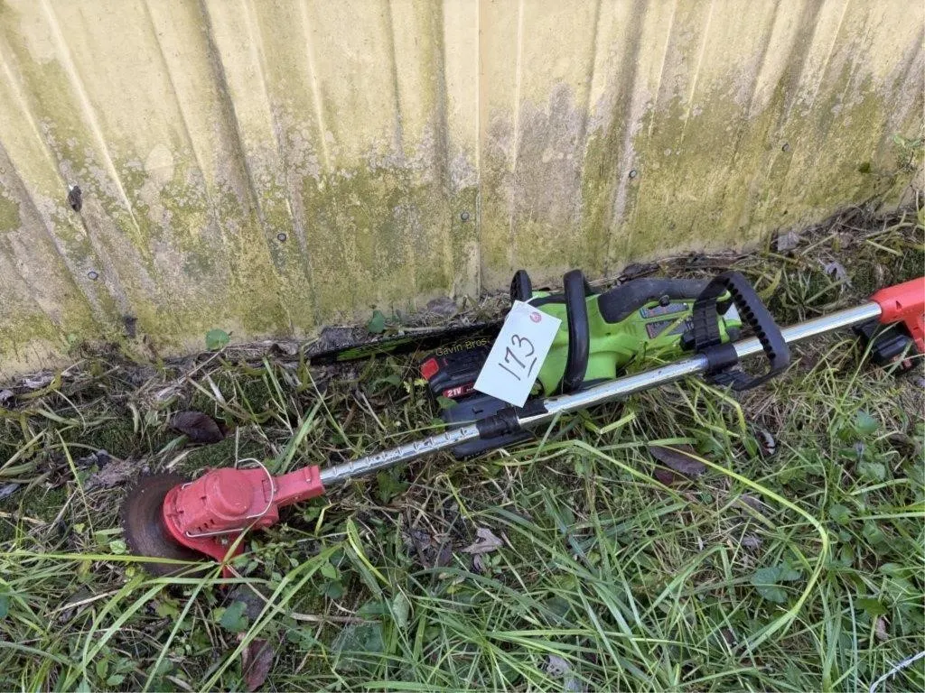 Greenworks 40V Chainsaw & other Edger