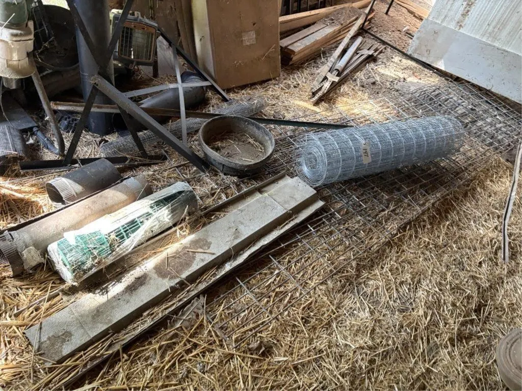Fencing, Panels, Contents of South Side Shed