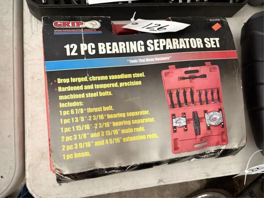 Grip 12pc Bearing Separator Set
