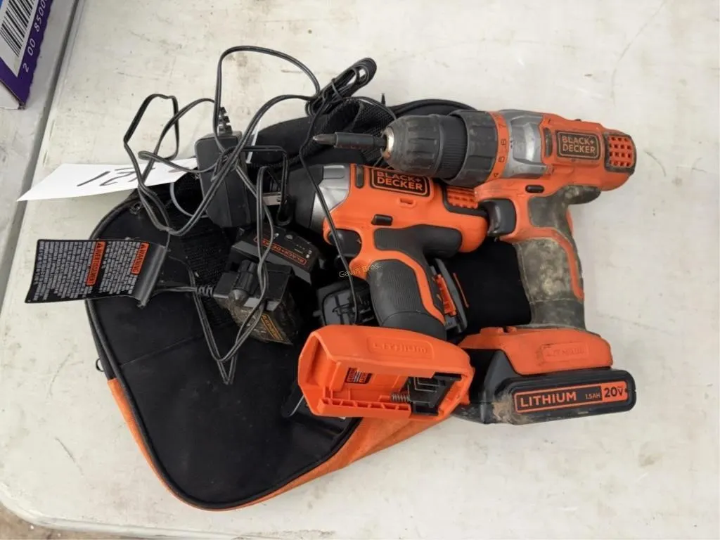 B&D Drill & Impact Driver