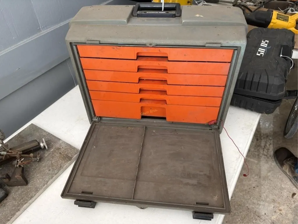 Flambeau Hardware Toolbox w/contents