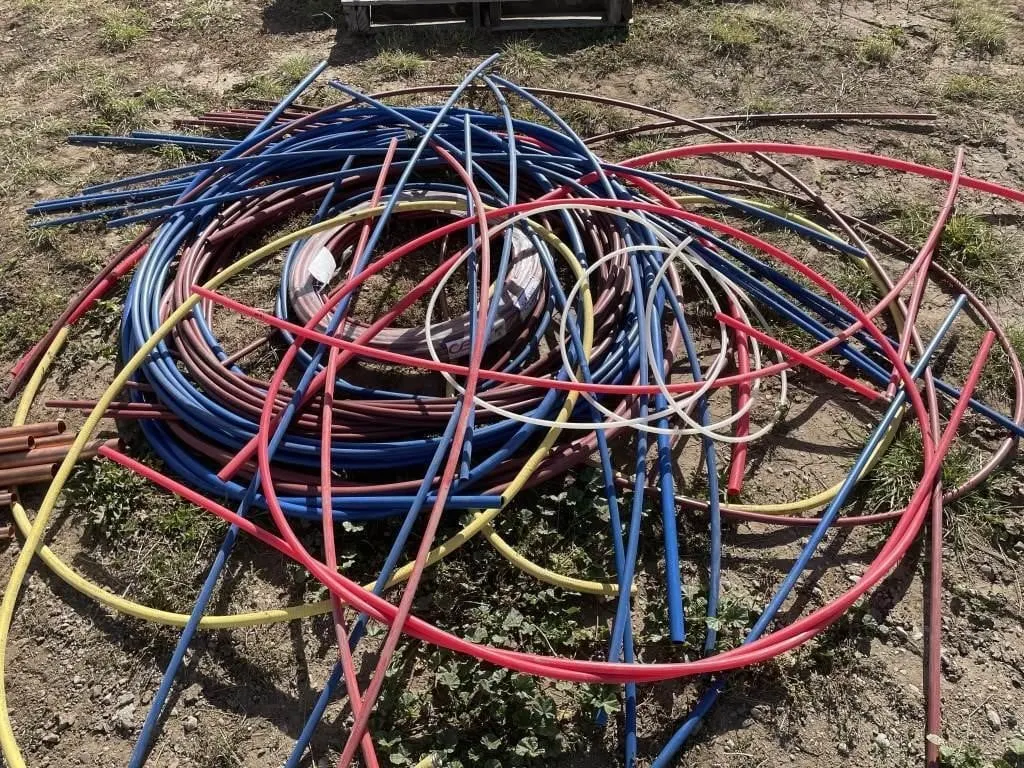 Varirous Sizes PEX Tubing