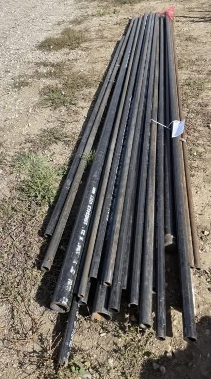 Bundle Of Steel Pipe - Approx 8' - 10' Lengths