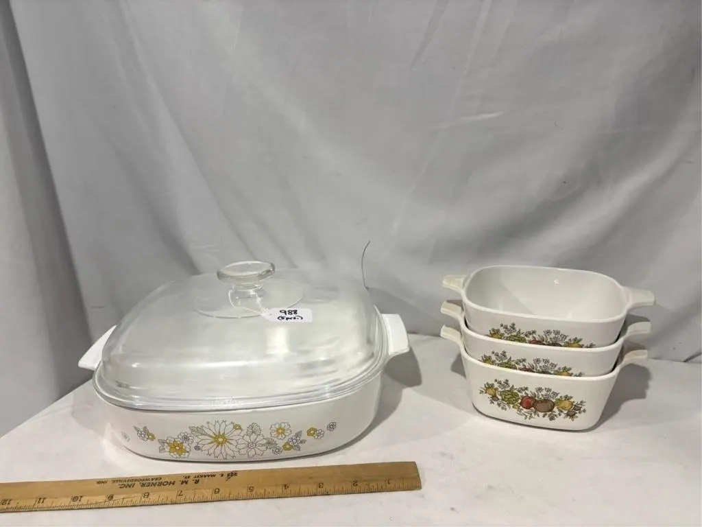 Corning Ware dishes