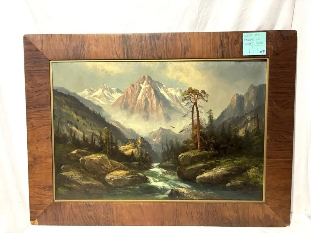 Antique American West Mount of the Holy Cross,