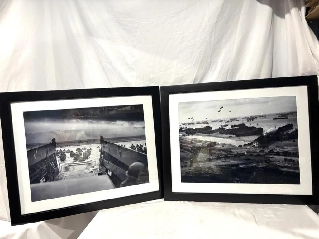 Black And White Photographs Depict D-Day