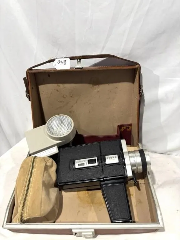 Vintage Polaroid Super 8 Movie Camera with