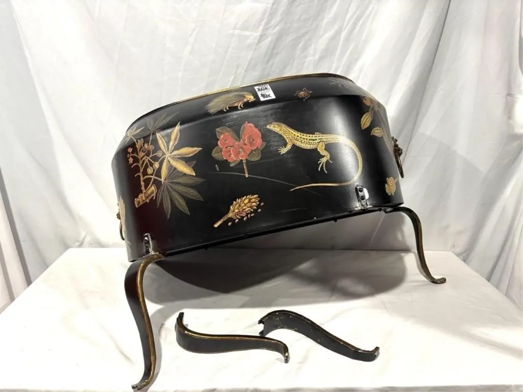 Animal Themed Toleware Jardiniere Planter